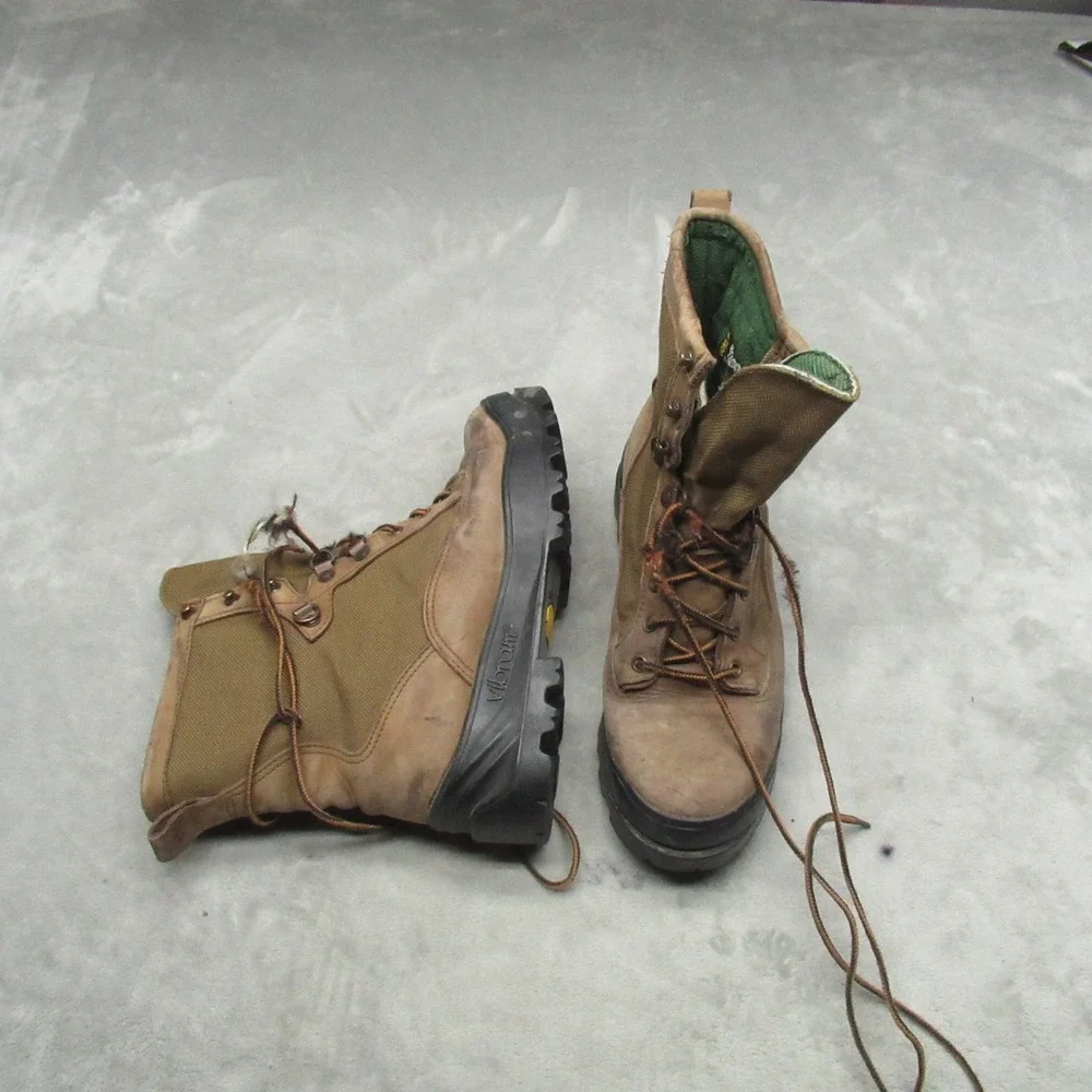 Danner Men 8D Boot Brn Leather Waterproof RAT Insulated Military Tactical USAVTG